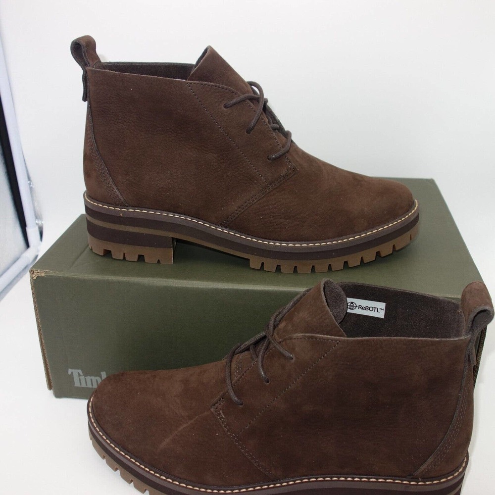 NEW Timberland Courmayeur Valley Chukka Brown Nubuck Ankle Boots Women's 11